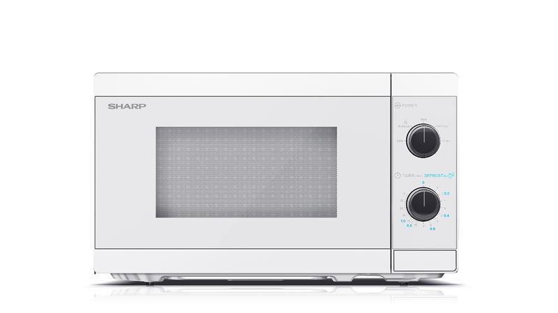 Sharp YC-MS01E-C microwave White Solo microwave Countertop 20 L 800 W