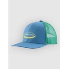 Patagonia Trucker Kids Lippis 95 oval logo / shore blue