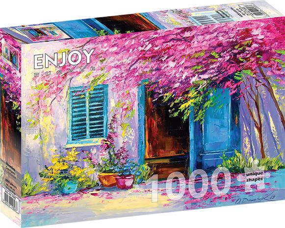 ENJOY BLOOMING COURTYARD 1000P PALAPELI – kuva 1/1