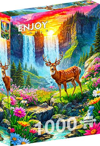 ENJOY DEER PARADISE 1000P PALAPELI – kuva 1/1