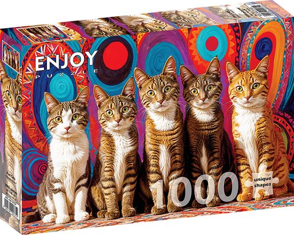 ENJOY FIVE CATS 1000P PALAPELI