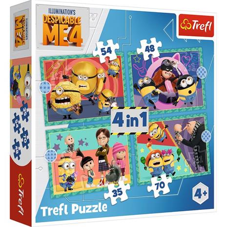 TREFL MINIONS 4-IN-1 PALAPELISETTI