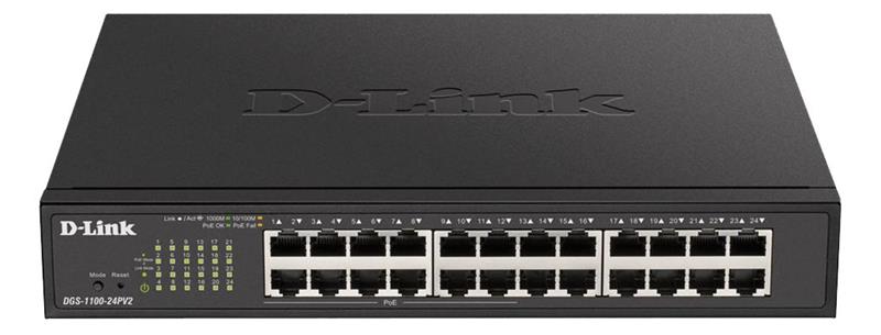 D-Link DGS-1100-24PV2, kytkin