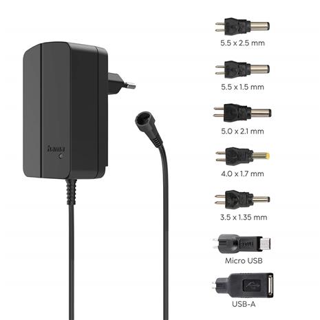 Hama 00223617 power supply unit 27 W Black