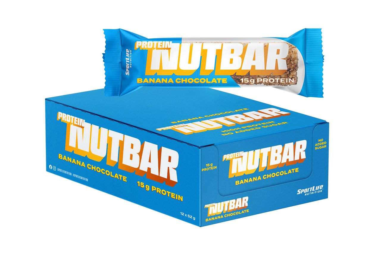 SportLife Nutrition Banana-chocolate 12x52 g proteiinipatukka