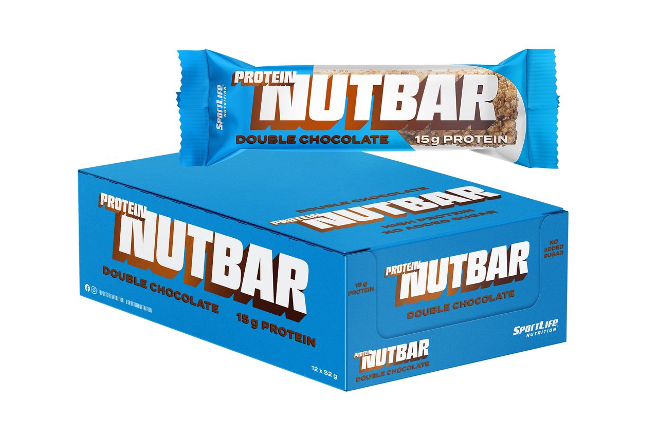 SportLife Nutrition Double chocolate 12x52 g proteiinipatukka