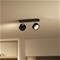 Philips - LED-kohdevalaisin BRACIA 2xLED/5,5W/230V musta – kuva 7