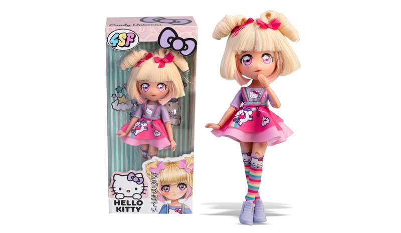 Hello Kitty Candy Unicorn Manganukke – kuva 1/2