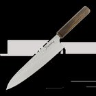 Demko Knives Gyuto Chef VG10 San Mai japanilainen keittiöveitsi, Red Oak