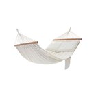 2 hengen riippumatto, 2 tyynyä, 210 x 150 cm – beige / kahden hengen retkiriippumatto