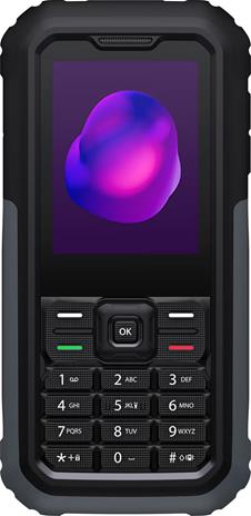 TCL onetouch 5044, harmaa