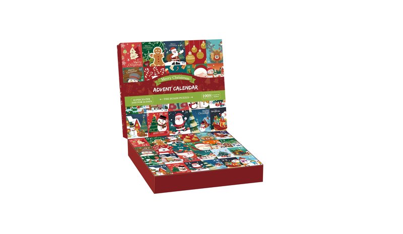 Puzzles 24 palapeliä 1008p joulukalenteri 2026