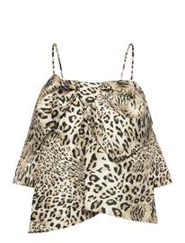 STELLA NOVA Crispy Bow Top - LEOPARD - 38