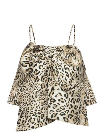 STELLA NOVA Crispy Bow Top - LEOPARD - 38