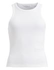 RETHINKIT STUDIOS Soft Rib Top Key - WHITE - S