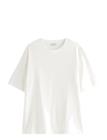 LINDEX Oversized T-Shirt - OFF WHITE - XL