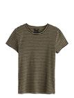 LINDEX Short-Sleeved Top - LIGHT KHAKI - S