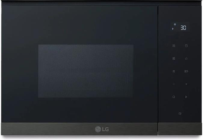 LG MG7Z2593B microwave Black, Stainless steel Grill microwave Built-in 25 L 900 W