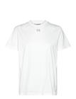 GANNI Basic Jersey Emballished Relaxed T-Shirt - EGRET - S