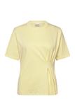 OBJECT Objgima S/S Fitted Tee E Ss Fair 26 - TENDER YELLOW - XL