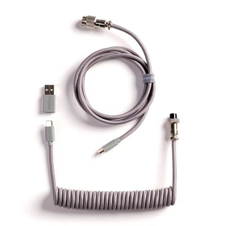 Keychron Coiled Aviator Cable Straight 8K, näppäimistön kierrekaapeli – kuva 2/8