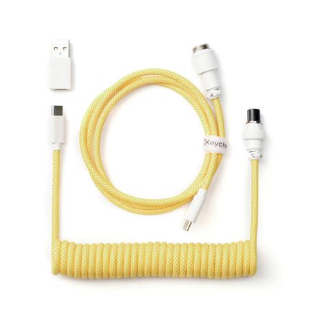 Keychron Coiled Aviator Cable Straight 8K, näppäimistön kierrekaapeli – kuva 4/8