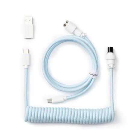 Keychron Coiled Aviator Cable Straight 8K, näppäimistön kierrekaapeli – kuva 5/8