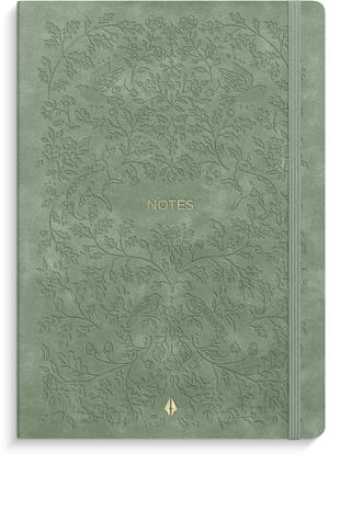 Notebook Deluxe A5 Smooth Green Forest Burde
