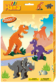 Hama Beads Set - Dino World 2000 pcs