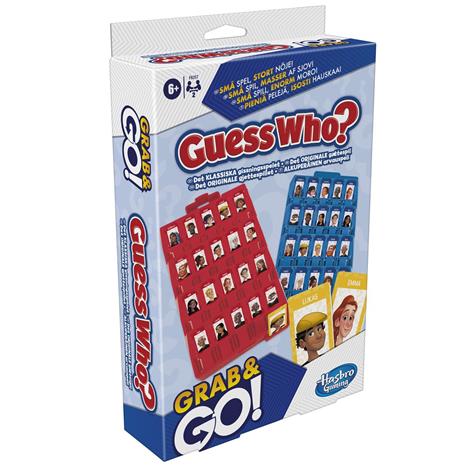 Hasbro Gaming Arvaa Kuka matkapeli