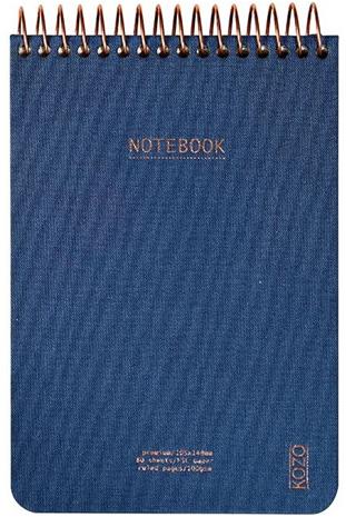 KOZO Premium Notebook A6 Navy – kuva 3/4