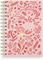 Notebook A5 Pink Botanical Burde – kuva 2