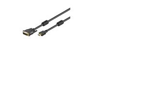 Pro HDMI - DVI-D - 5m - Musta