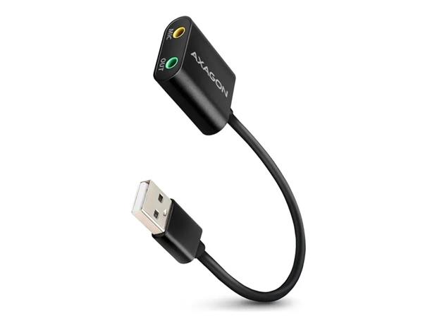 AXAGON USB External Sound Card - 15 cm Cable