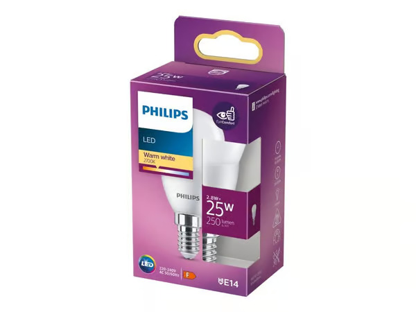 Philips LED-lamppu LED 25W P45 E14 WW FR ND 1SRT4 E14