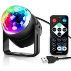 LED-juhlavalo / RGB-diskopallo