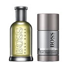 hugo boss bottled edt miesten kosmetiikkasetti: eau de toilette edt, 100 ml + deodorantti, 75 ml.
