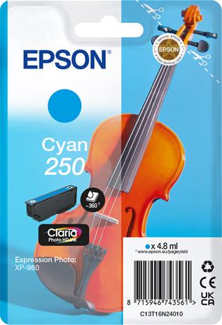 Epson Singlepack Cyan 250 ink RF/AM Tag