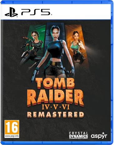 Tomb Raider IV-V-VI Remastered, PS5 -peli
