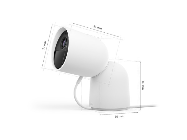 Philips Secure wired camera with desktop stand