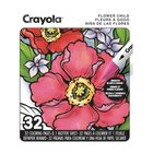 Crayola Adult Coloring Book Flower Child