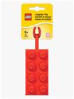 LEGO® Matkalaukun Nimilappu, Punainen