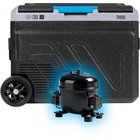 Auton kylmälaukku Kompressorimatkajääkaappi Teesa TSA6005 50 l, 12/24 V ja 230 V, pakastus