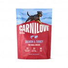 CARNILOVE ACTIVE koirille lohi & kalkkuna Small Breed kuivaruoka 1,5 kg