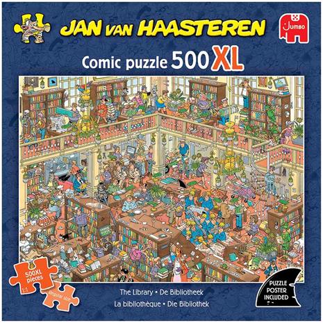 Jan van Haasteren The Library (500XL)