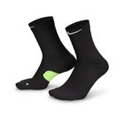 Nike Juoksusukat Midweight Crew 1-Pack - Musta/Neon/Valkoinen