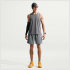 Nike Juoksushortsit Dri-FIT Miler 7" - Harmaa/Heijastava hopea