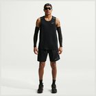 Nike Juoksushortsit Dri-FIT Miler 7" - Musta/Heijastava hopea