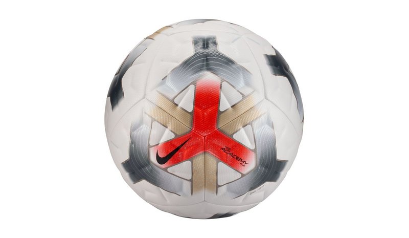 Nike Jalkapallo Academy Plus - Valkoinen/Punainen/Harmaa