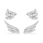 Swarovski Vienna ear cuff -korvakorut, neljän setti, vaalea metalli ja kirkkaat zirkoniat, 5749071